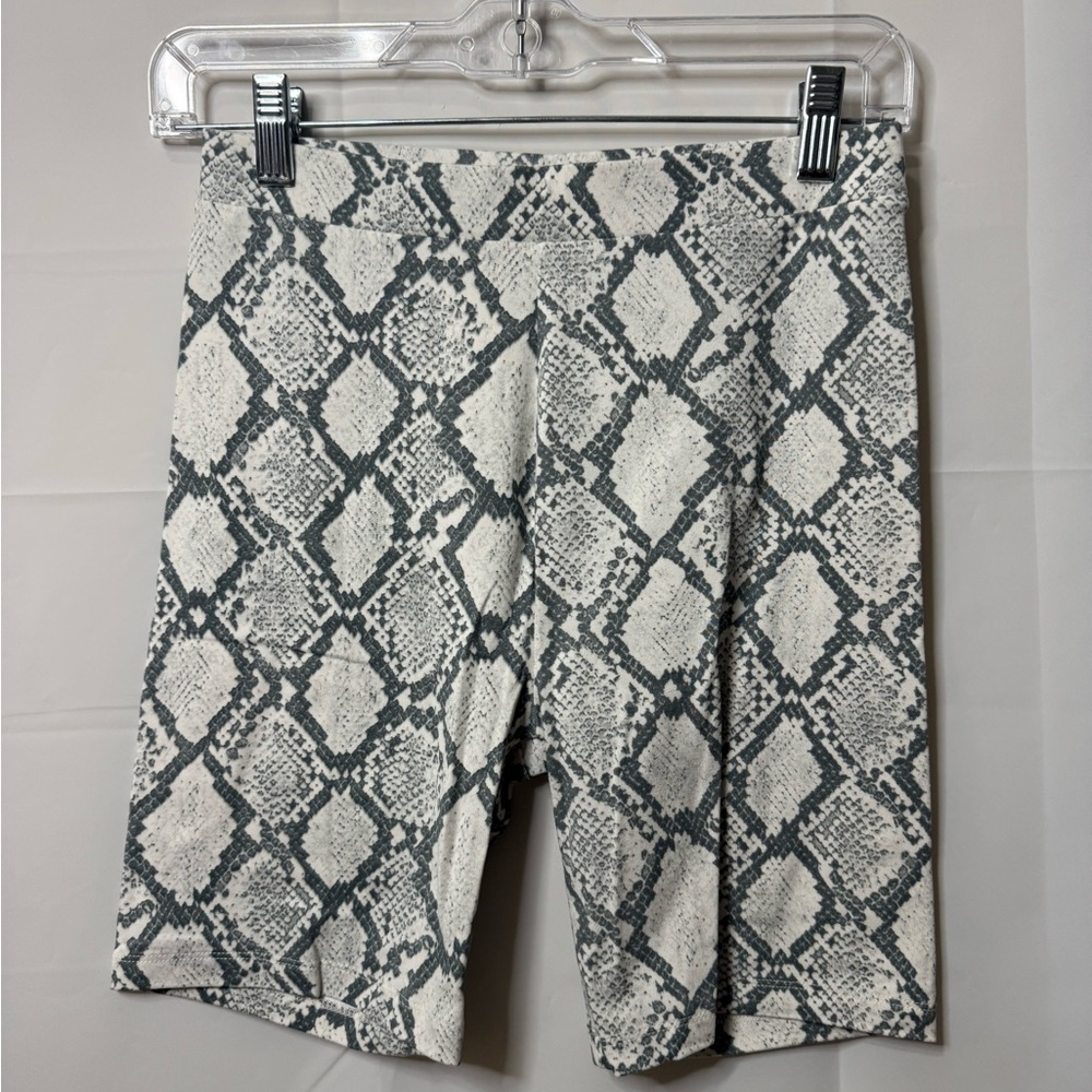 American Eagle Snake Print Biker Shorts
